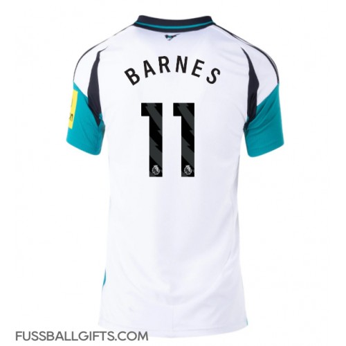 Newcastle United Harvey Barnes #11 Fußballbekleidung Auswärtstrikot Damen 2024-25 Kurzarm